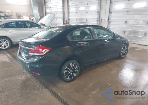 2013 Honda Civic Ex из США, поврежденный, VIN 19XFB2F89DE074432